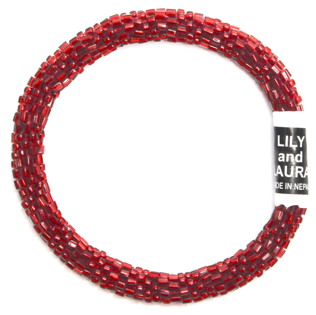 Lily and Laura Ruby Red Gem Solid