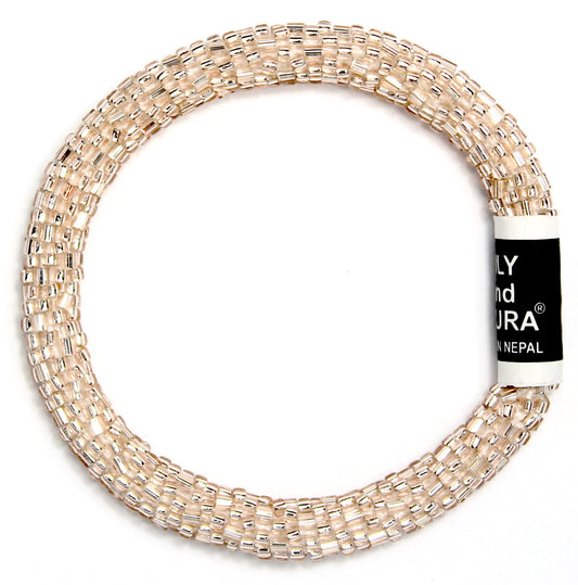 8" Extended Size Lily and Laura Round and Cut Rose Gold