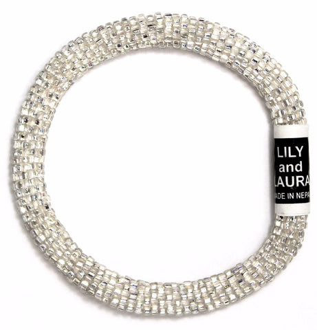 Lily and Laura Rainbow Silver Solid