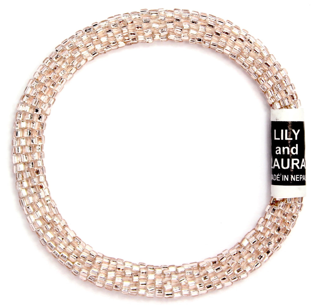 Lily and Laura 8" Extended Size Rose Gold Solid