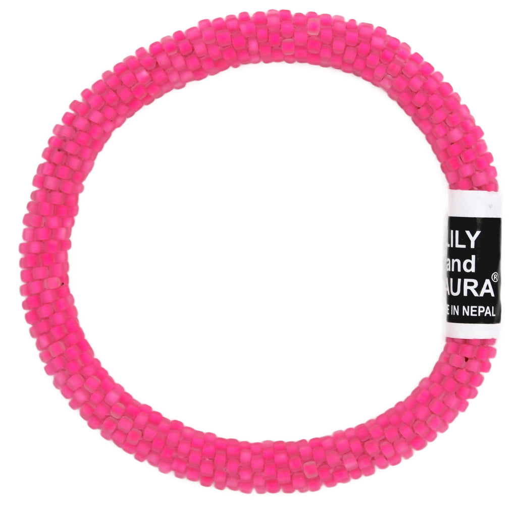 8" Extended Size Lily and Laura Lily Pink Matte Solid