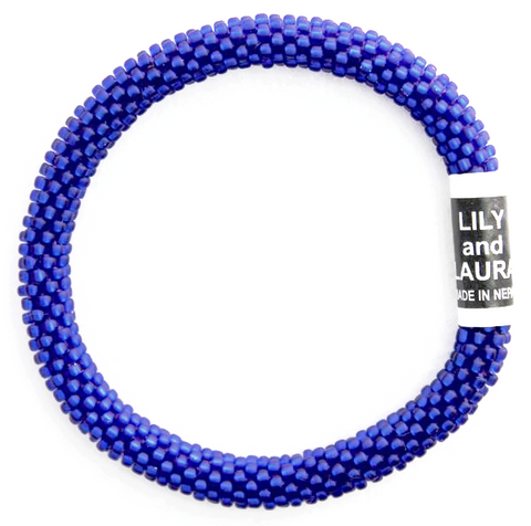 8" Extended Size Lily and Laura Matte Royal Blue Solid
